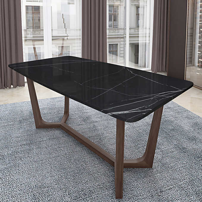 Adelaide Solid Quartz Dining Table, 182.9 cm (72 in.)