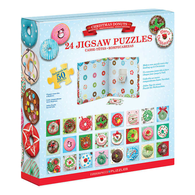 Eurographics Advent Calendar Donuts for Christmas