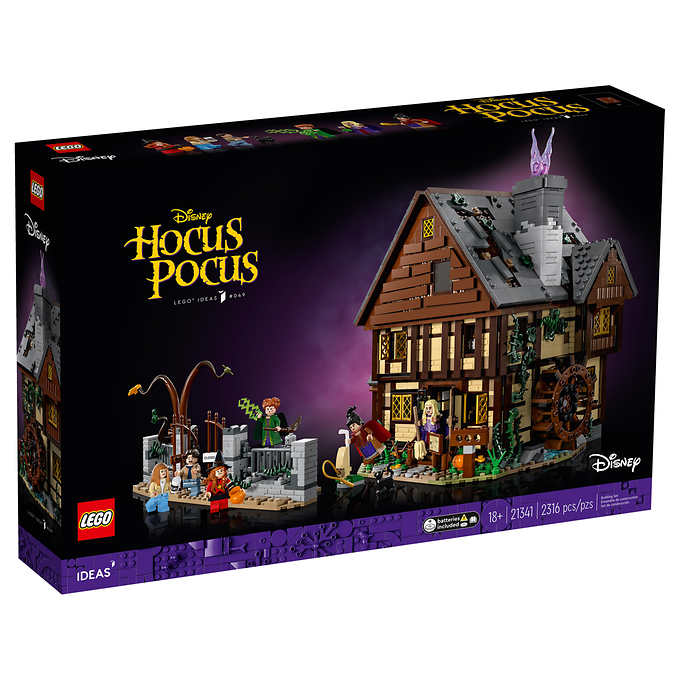 LEGO Ideas Disney Hocus Pocus: Sanderson Sisters' Enchanted Cottage