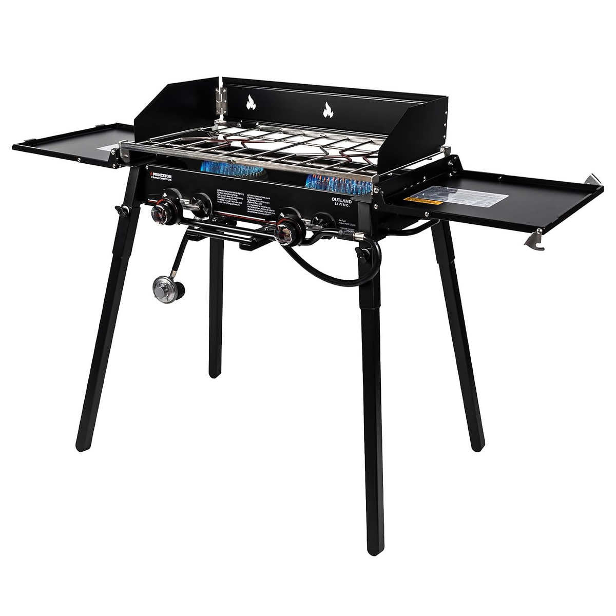 Outland Living Princeton 2 Burner Stove: Portable Outdoor Cooking Stove