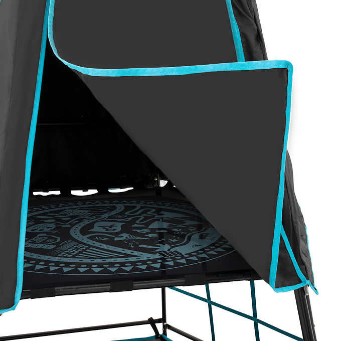 TP Black Explorer with Sandpit and Black Explorer Swing Arm