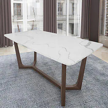 Adelaide Solid Quartz Dining Table, 182.9 cm (72 in.)