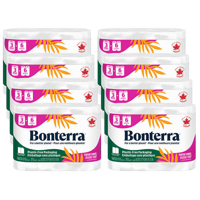 Bonterra Paper Towel 24 x 160 sheets