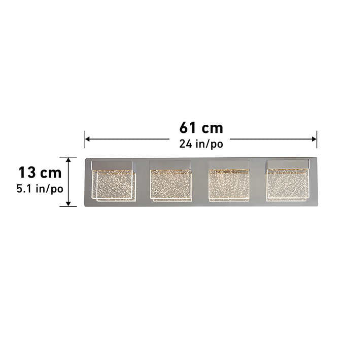 Artika Bubble Cube Vanity Light